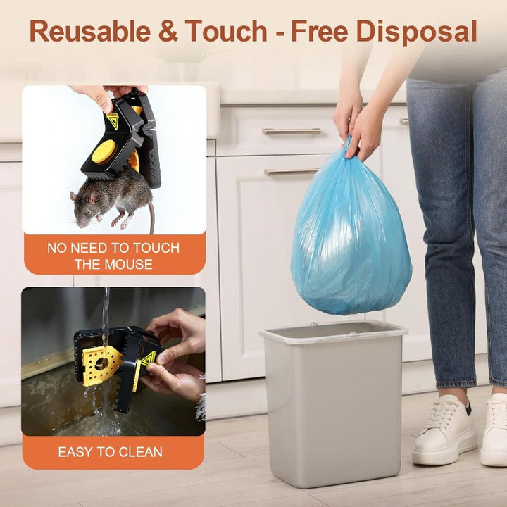 Touch-Free Reusable Mouse Trap – Cartivra
